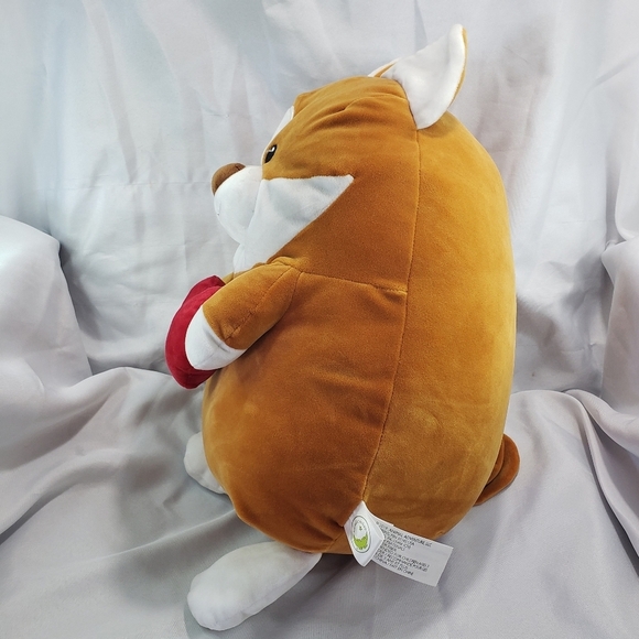 Animal Adventure Squeeze With Love Corgi Dog Squish Plush Toy Rare 16 Inch 2019 - Picture 6 of 10